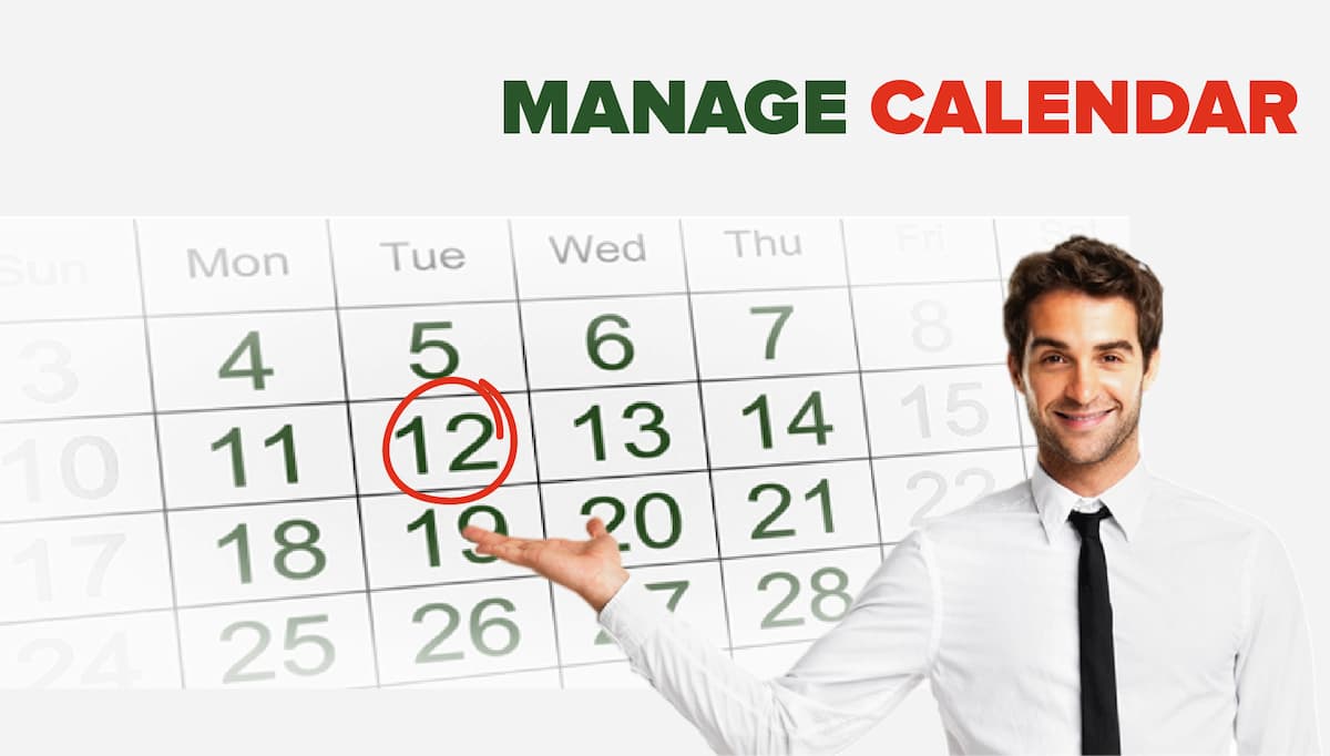 Manage Calendars